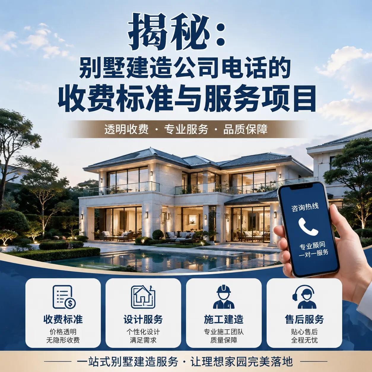 揭秘:三穗别墅建造公司电话的收费标准与服务项目