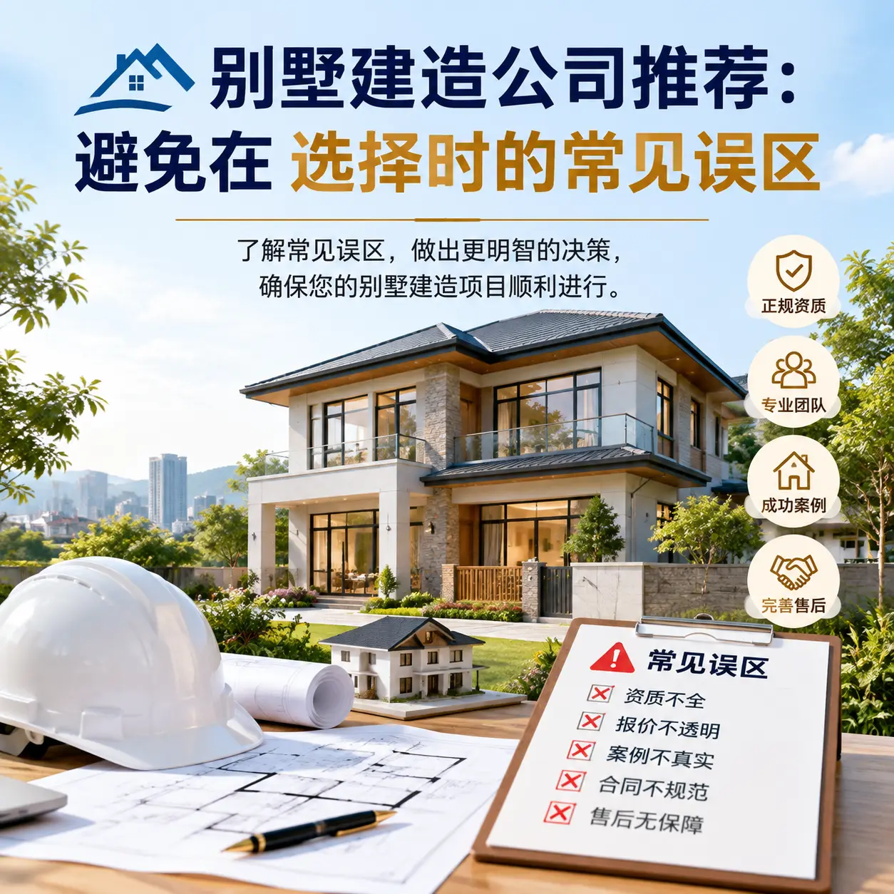 别墅建造公司推荐:避免在 三穗 选择时的常见误区