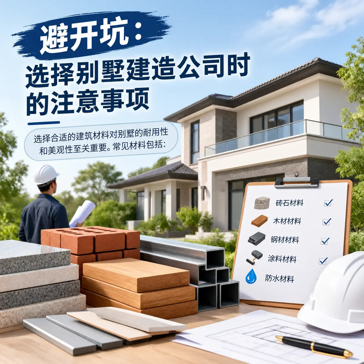 避开坑:选择 三穗 别墅建造公司时的注意事项