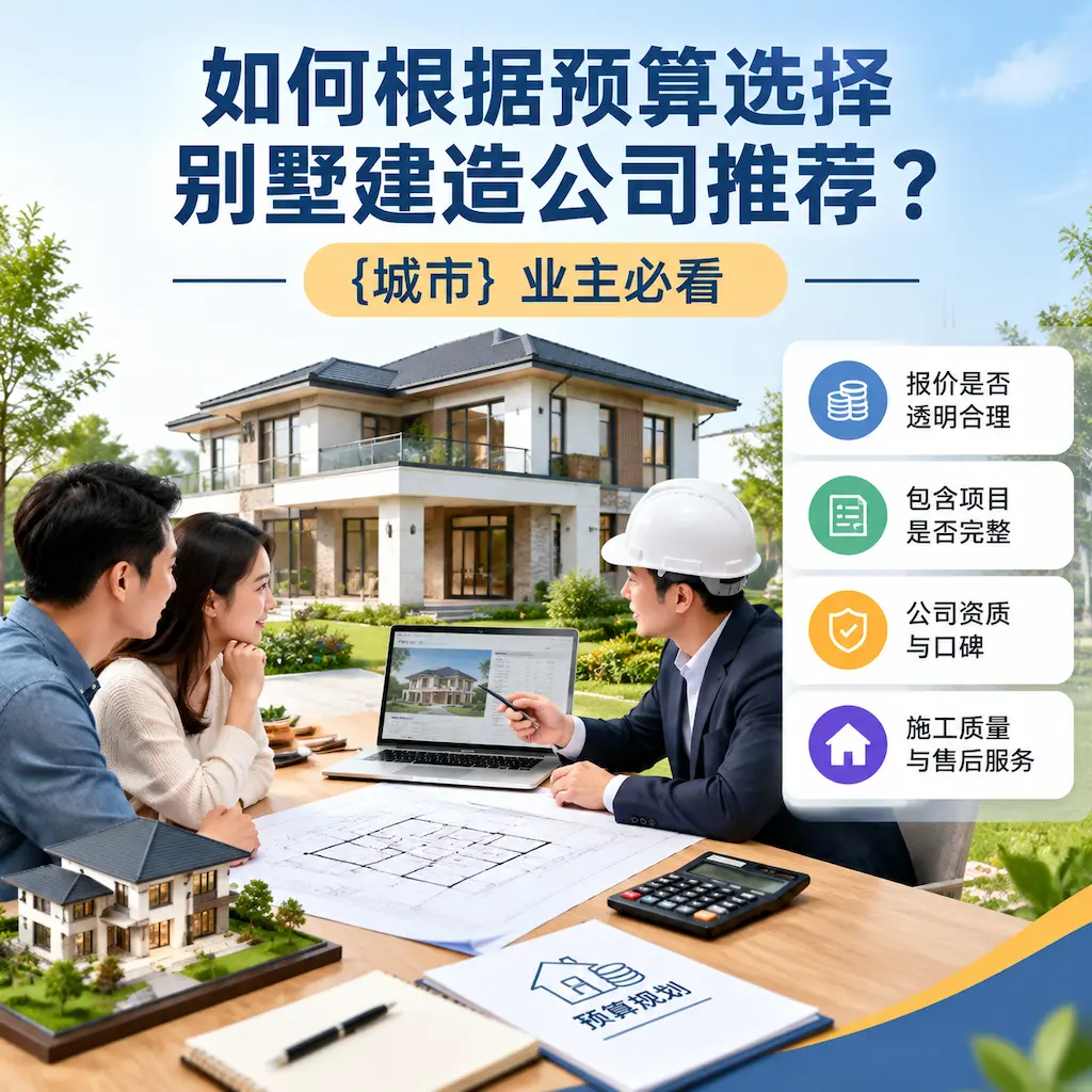 如何根据预算选择别墅建造公司推荐？ 三穗 业主必看